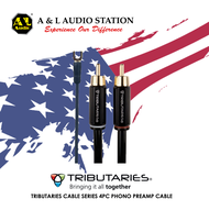 TRIBUTARIES CABLE SERIES 4PC PHONO PREAMP CABLE 1.5M (PAIR)