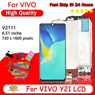 IPS Screen For Vivo Y21S LCD V2110 Display Touch Screen Digitizer Assembly Replacement For Vivo Y21 