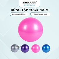 75cm Yoga Ball Premium Thick Pilates Yoga Ball