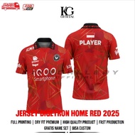 Bigetron HOME RED 2025 JERSEY FREE NAME