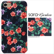 【Sara Garden】客製化 手機殼 蘋果 iPhone 6plus 6SPlus i6+ i6s+ 質感玫瑰花 手工 保護殼 硬殼