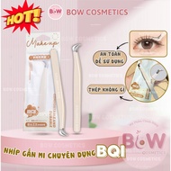 [Quick] Safe Stainless Steel BQI False Eyelash Tweezers, High Quality Curved Eyelash Tweezers