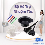 Premium Hair Dyeing Kit – Dyeing Comb, Medicine Mixing Bowl, Gloves, Hair Cap at Home