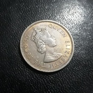 Hong Kong - 50 Cents 1972 : Koin / Asing / Uang Kuno