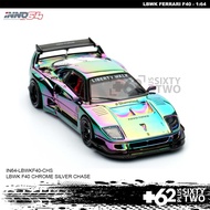 INNO64 Ferrari F40 Series 1:64 Scale Collectible Italy Super Car European Sport Car Liberty Walk Fer