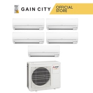 Mitsubishi System 5 Aircon Mxy-5h48vg/2xmsxy-fp10vg/1xmsxy-fp13vg/2xmsxy-fp20