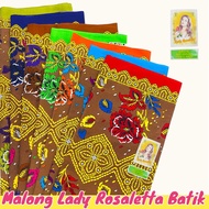 Malong Lady Rosaletta/ Original Malong Batik/ Tribal/ Ethnic Batik/ Tube Batik