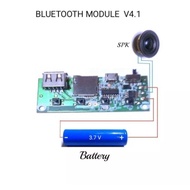 Kit modul mp3 bluetooth + fm radio/pcb drive speaker bluetooth/modul spiker/mesin modul blutut/kit m
