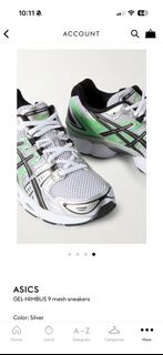 ASICS GEL-NIMBUS 9 mesh sneakers