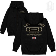 Jaket Zipper Pria Blandwire Original Dewasa Land Cruiser Toyota 1960