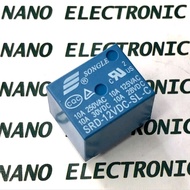RELAY 12VDC 12Volt SPDT 5Pin, D19x15.5x15.8
