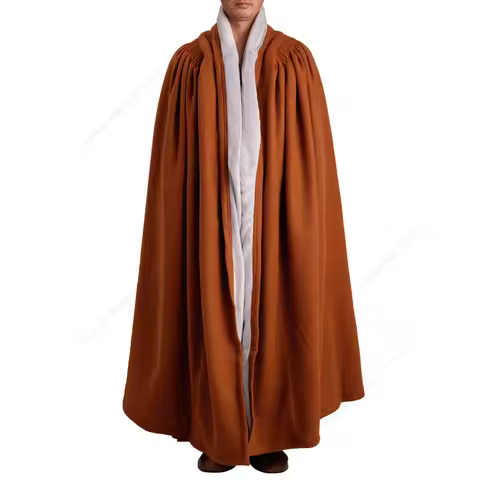Tibetan Buddhist Lama Winter Robes Monks Nuns Meditation Clothes Robe for Men Women Cloak Overcoat M