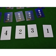 Billiards, Cards Balls 1-64 Lottery Competition, Lottery Cards, Lottery Competition Cards DBSF