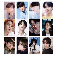 50-124pcs BT-S Laser Hologram Lomo Cards 11th Anniversary 2024 FESTA MONOCHROME POP UP V Jung Kook S