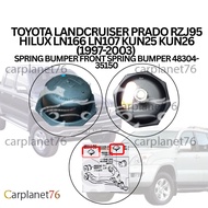 TOYOTA LANDCRUISER PRADO RZJ95 HILUX LN166 LN107 KUN25 KUN26 (1997-2003) SPRING BUMPER FRONT SPRING 
