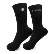Bahe Womens Studio Grippy Crew Socks (Anthracite) - Sports Direct