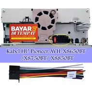 Pioneer u Head Unit Socket Cable Install HU Pioneer AVH-X8650BT/ AVH-X8750BT/ AVH-X8850BT HU Mobil