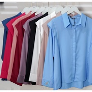 KEMEJA KOREAN STYLE WOMEN'S SHIRT XL-XXL