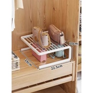 放包包的置物架 衣櫃 宿舍收納展示架 盒 分隔板家用內衣放置架子（平行進口）（快遞送貨上門）