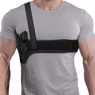 Deep Concealment Shoulder Holster Universal Underarm Gu n Holster for Men and Women Fits Subcompact 