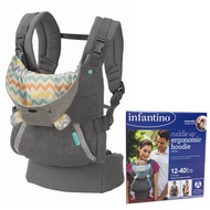 Orzbow Baby Carrier Wrap for Newborn Cuddle Up Ergonomic Hoodie Carrier Baby Hip Seat for Infants up