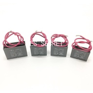 2 Pcs Ceiling Fan Capacitor 2.5UF For KDK Deka Alpha Elmark Wings Rubine Khind Midea Sharp Panasonic