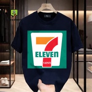 Streetwear Style T Shirt 7 Eleven Logo Print Cotton Casual Wear Unisex Summer Top One Piece