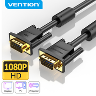 Vention VGA Cable VGA Male to Male Cable 1080P 5m 10m Braided Shielding Cord for HDTV PC Laptop Box