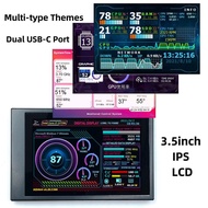 [Fast Shipping] 3.5-inch IPS display horizontal and vertical rotation Compatible with AIDA64❀