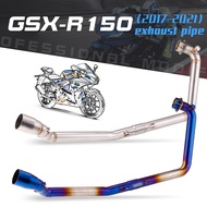 Slip On For SUZUKI GSXR150 GSX150R GSX S150 GSX-S150 gsxr125 Motorcycle Exhaust Escape Modify Front Link Pipe Connection