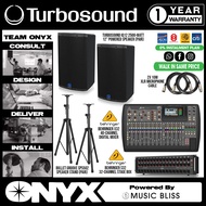 Live Band Package Behringer X32 Digital Mixer, Behringer S32 Stage Box, Turbosound iQ12 2500 watts P
