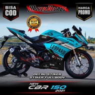 Decal Sticker CBR 250 2021 Fullbody Leorfard Tosca Sticker CBR 150R 2021 Fullbody Sticker Decal