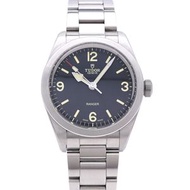 成色極佳的 Tudor Ranger 79950 自動機械錶，不鏽鋼錶殼，黑色錶盤，0409 [二手] Tudor 男士腕錶