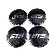 4 cái/bộ Xe Bánh Xe Trung Tâm Sticker Cho Gts Logo Hợp Kim Nhôm Lốp trục vành huy hiệu biểu tượng Tr