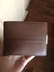 Oroton Brown Leather Wallet Dompet