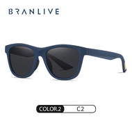 BRANLIVE DC’ ผู้ชายสีส้มโพลาไรซ์กีฬาแว่นกันแดด แว่นตากันแดด uv