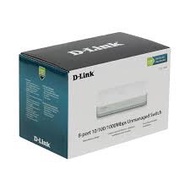 D-Link DGS-1008A 8-Port Unmanaged Gigabit Switch