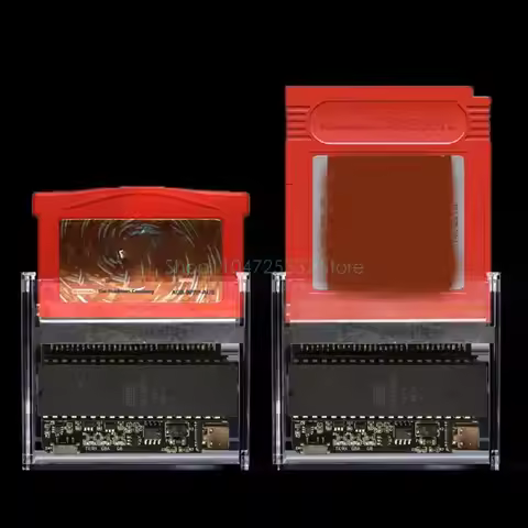 GBxCart Reader/Writer Backup Adapter for Game Boy GBC Cartridges, USB Retro Game Card Connector Dump