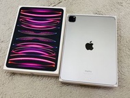 台中 保固一個月 IPad Pro 4 (第四代) M2 128g 11吋 灰色 太空灰 有盒裝 WIFI版 #PP80