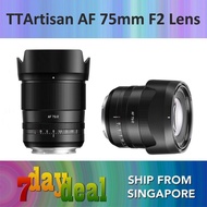 TTArtisan AF 75mm F2 Full Frame Lens (Black) - E / L / X / Z Mount
