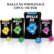 [WHOLESALE] HALLS XS EXCITING SUGAR FREE MINI CANDY (12PCS X 13.8G) WATERMELON / LIME / BLUEBERRY / 