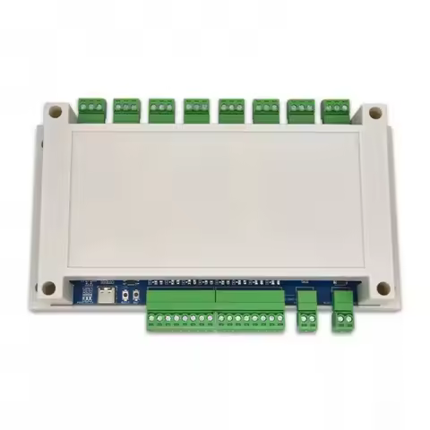 ESP32 Modbus Eight Channel Relay RS485 8 Way Input 8 Way Output Optocoupler Isolation 9-24V Power Su