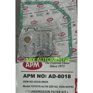 100% APM AUTO FILTER 35330-20020 ALTIS 1.8CC,RAV 4 1.8CC,VIOS NCP42,NCP93,NCP150,WISH,YARIS,35330-0W