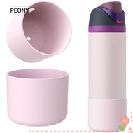 PEONIES Anti-Slip Protective Sleeve, Silicone Bottle Bottom Protective Cover Water Bottle Protector Sleeve, Water Bottle Accessories Protective Bottle Boot for 24oz/32oz