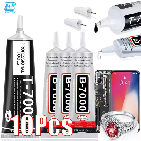 B7000 Transparent Glue Repair Mobile Screen Glue T7000 Black Waterproof Jewelry Craft Glue B7000 Sup