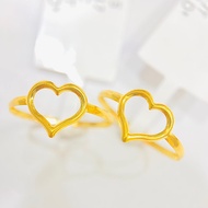 916. Gold Minimalist Love Ring