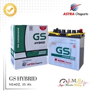 Gs Astra Hybrid Ns40Z Car Battery for Apv, Taruna, Avanza, Atos, Xenia