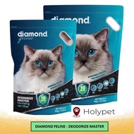 DIAMOND FELINE : DEODORIZE MASTER / DIAMOND CAT SAND / CAT LITTER / CAT SAND / SAND FOR CAT CAGES