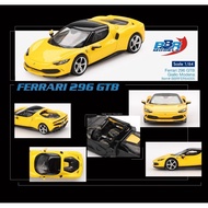 1/64 BBR 64005 Ferrari 296 GTB (Giallo Modena) Static Display Scale Model