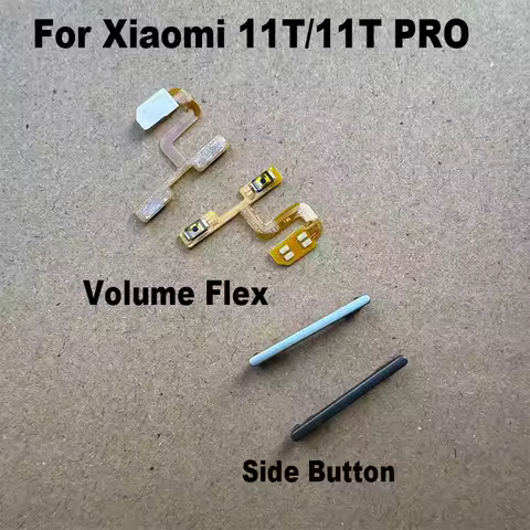 For Xiaomi 11T / 11T PRO Power Volume Side Button Buttons Switch On Off Keys Replacement Repair Part
